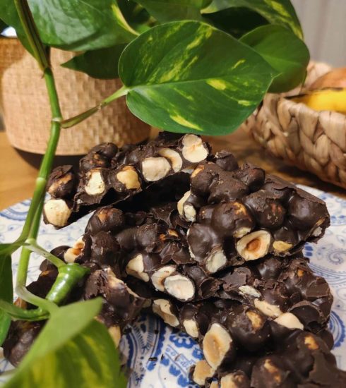 Πρωτεϊνικά Βραχάκια Σοκολάτας marisia blessed.gr συνταγές διατροφή υγεία